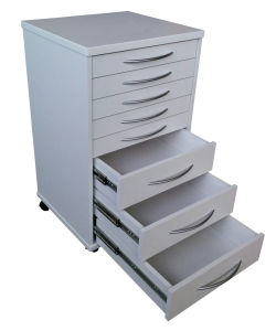 New Design Metal Mobile Cabinet for Dental Clinic and Hospital