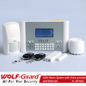 GSM Alarm System Kits with Italian/Spanish/French Voice Language