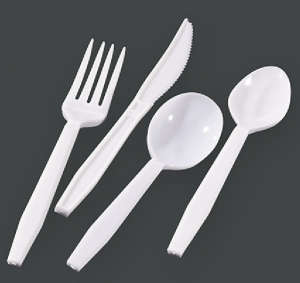 PP 3G Popular Plastic Disposable Cutlery Set Teaspoon